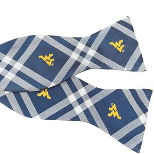 West Virginia University Mountaineers Rhodes Bow Tie Eagles Wings Blue  Gold‎